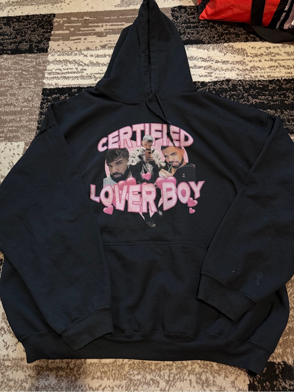 Men’s Drake Meme Hoodie “certified loved boy”